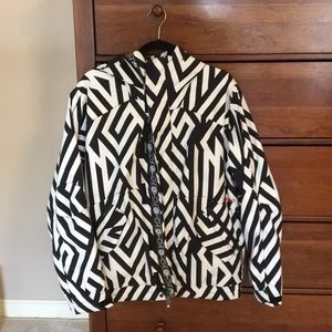 Geometric Burton ski jacket